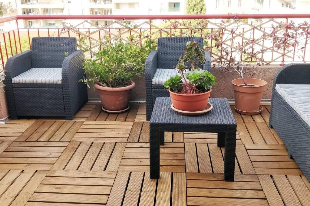 Апартаменти T3 Le Designer 4E-Terrasse-Climatisation & Netflix Марсель Екстер'єр фото